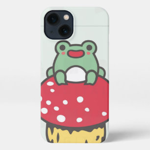 Etui iPhone 13 Cute Chibi grenouille Téléphone boîtier - iPhone 1