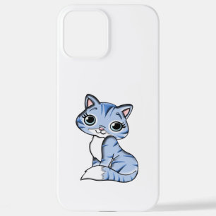 COQUE iPhone 12 PRO MAX CUTE CUT SOURIANT CUISINE BLEU SKY AUX YEUX BLEUS.