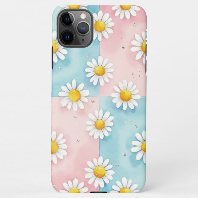 Coque iPhone Cute Daisy Flower Phone Case (Dos)