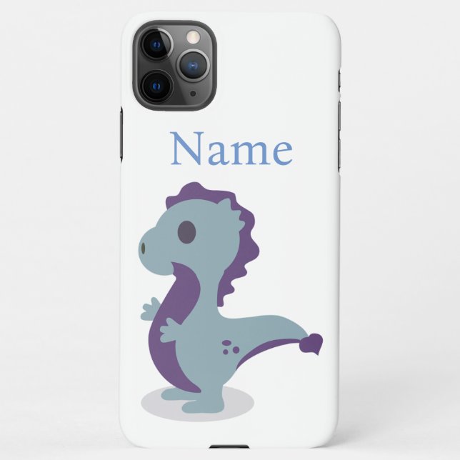 Coque iPhone Cute Dinosaur Paire Thunder_Cove (Dos)