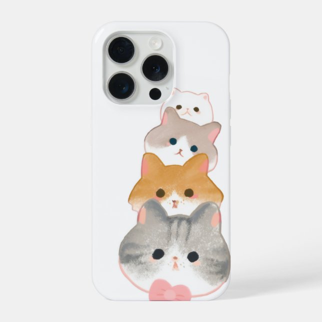 Coque iPhone cute kittens (Verso)