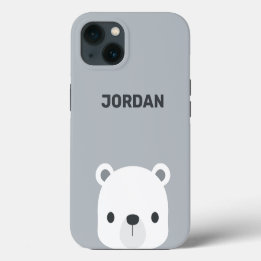 Etui iPhone 13 Cute Little Polar Bear