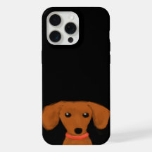 Cute Peeking Dachshund | Wiener Chien Chien Chien