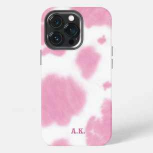 Etui iPhone 13 Pro Cute Rose Cow Imprimer Western Rodeo Personnalisé
