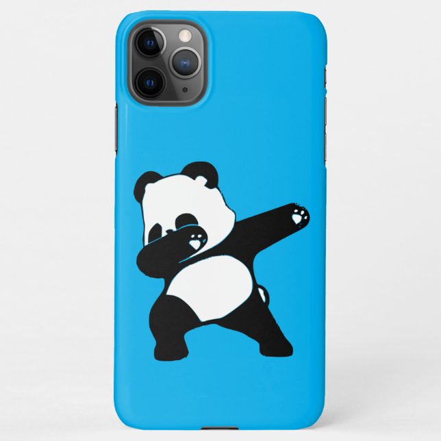Coque iPhone Dabbing Panda (no direct translation, "Dabbing" is (Dos)