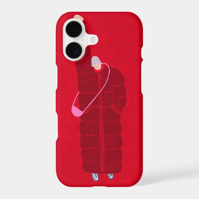 Coque iPhone Dans le bus (Verso)