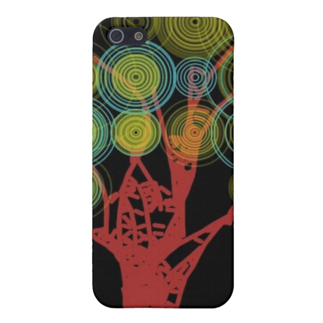 Coque iphone d'arbre de musique (Dos)