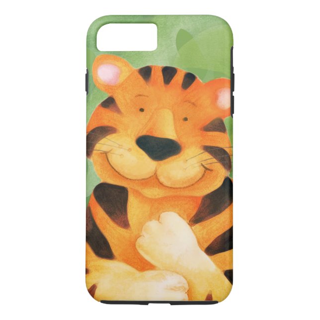 Coque iphone d'art tiger pour enfants (Dos)