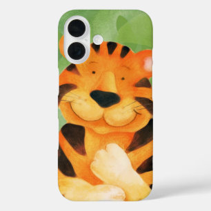 Coque iphone d'art tiger pour enfants