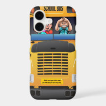coque iphone d'autobus scolaire