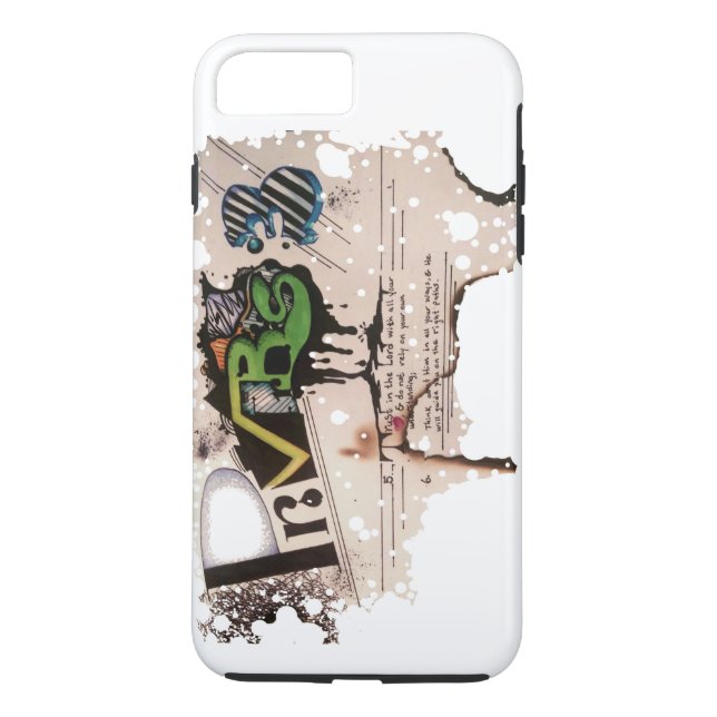 Coque iphone de 3:5,6 de proverbes (Dos)