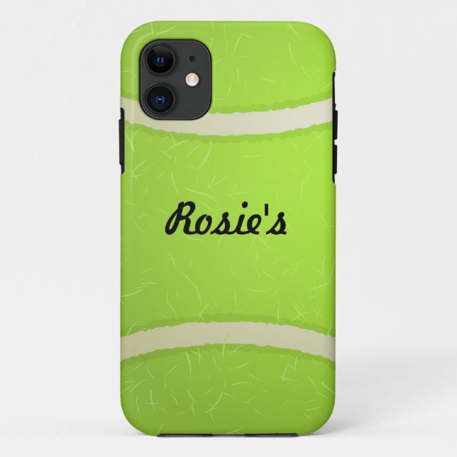 Coque iphone de balle de tennis (Dos)