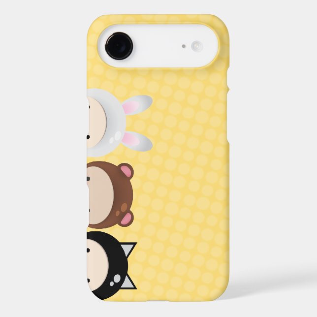 Coque iphone de bébés de créature de Kawaii (Verso)