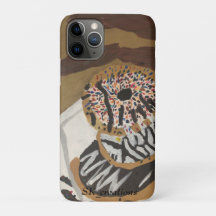 Coque iphone de beignets sucrés