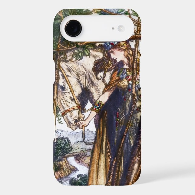 Coque iphone de Brunhilde (Verso)