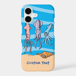 Coque iphone de caricatures de calmar
