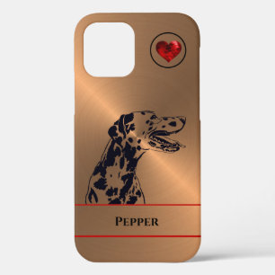 Coque iphone de chien Dalmatien magnifique personn