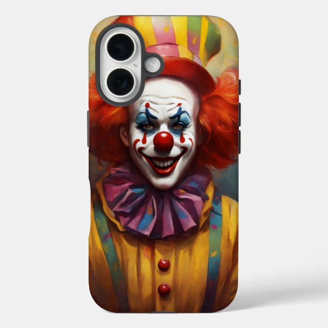 Coque iphone de cirque dynamique (Verso)