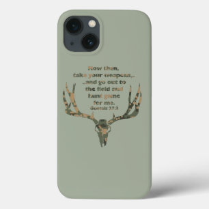 Coque iphone de citation de chasse de genèse