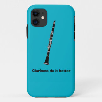 Coque iphone de clarinette
