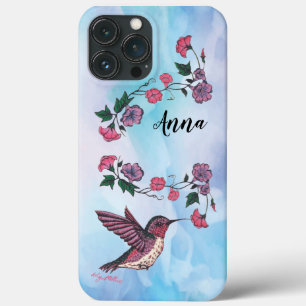 Coque iphone de colibri