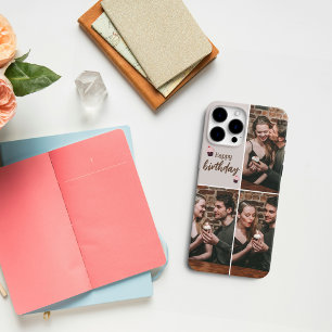 Coque iphone de collection photo d'anniversaire pe