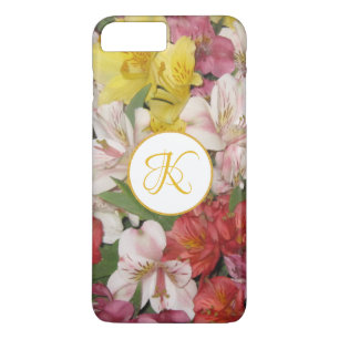 Coque iphone de conception de bouquet floral de