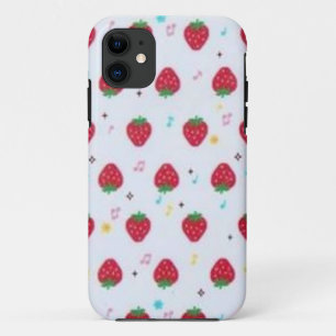 Coque iphone de conception de la nouveauté fraise