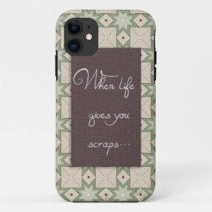 Coque iphone de conception d'édredon