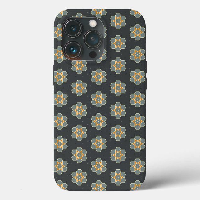 Coque iphone de conception géométrique 015 (Verso)
