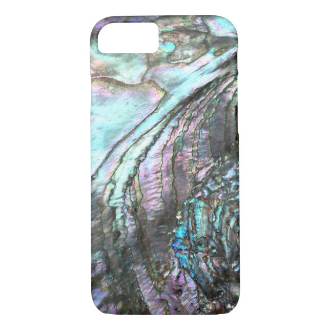 Coque iphone de coquille d'ormeau (Dos)