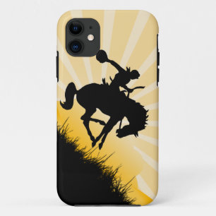 Coque iphone de cowboy de rodéo