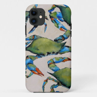 Coque iphone de crabe bleu