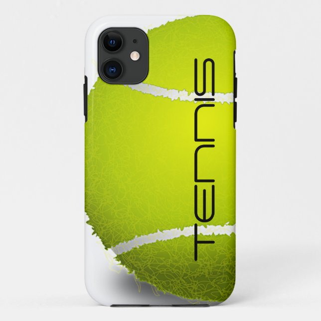 Coque iphone de design de tennis (Dos)