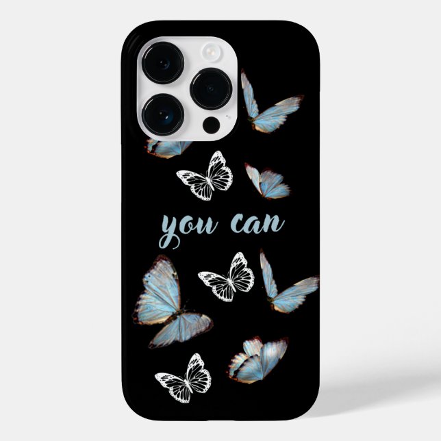 Coque iphone de devis de changement positif pour l (Verso)