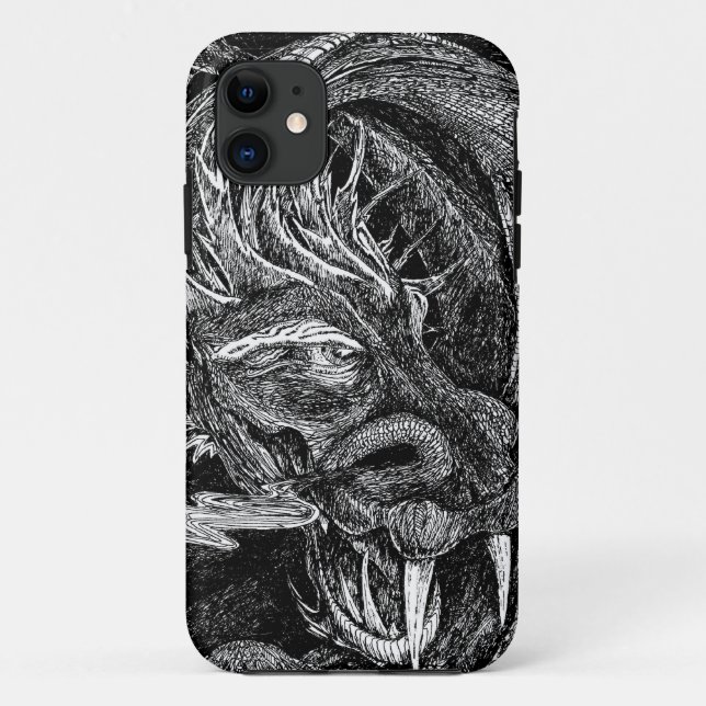 Coque iphone de dragon (Dos)
