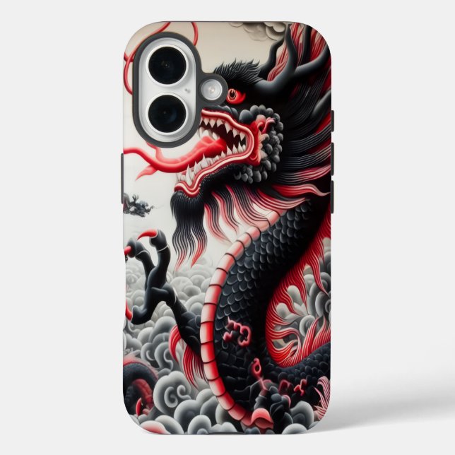 Coque iphone de dragon (Verso)