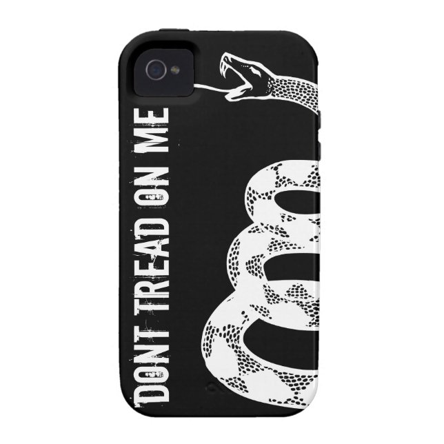 Coque iphone de drapeau de Gadsden (Dos)