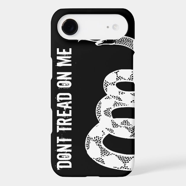 Coque iphone de drapeau de Gadsden (Verso)