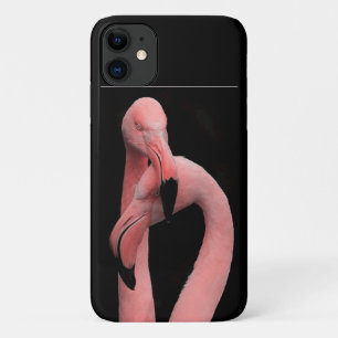 Coque iphone de flamants roses