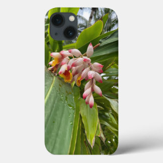 Coque iphone de fleurs tropicales d'Heliconia