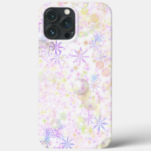 Coque iphone de fleurs violettes