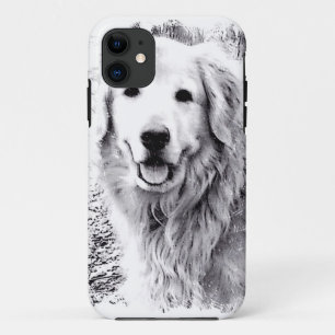 Coque iphone de golden retriever