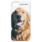 Coque iphone de golden retriever