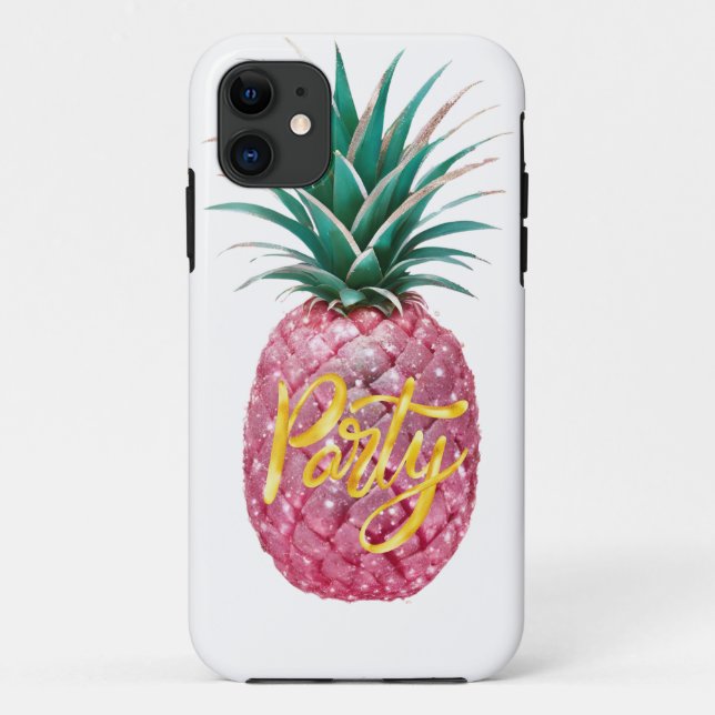 Coque iphone DE LA FÊTE DES ANANAS (Dos)