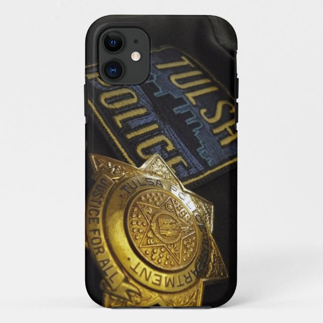 coque iphone de la police de Tulsa (Dos)