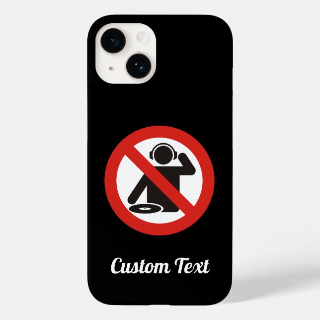 Coque iphone de la zone libre DJ Coque-Mate (Verso)
