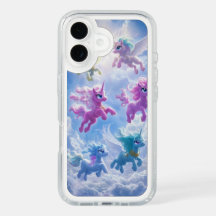Coque iphone de licorne volant
