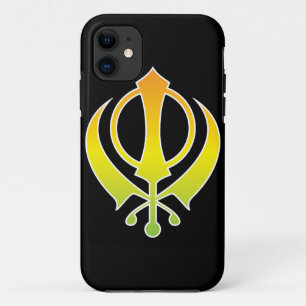 Coque iphone de logo de Sikhisme Khanda