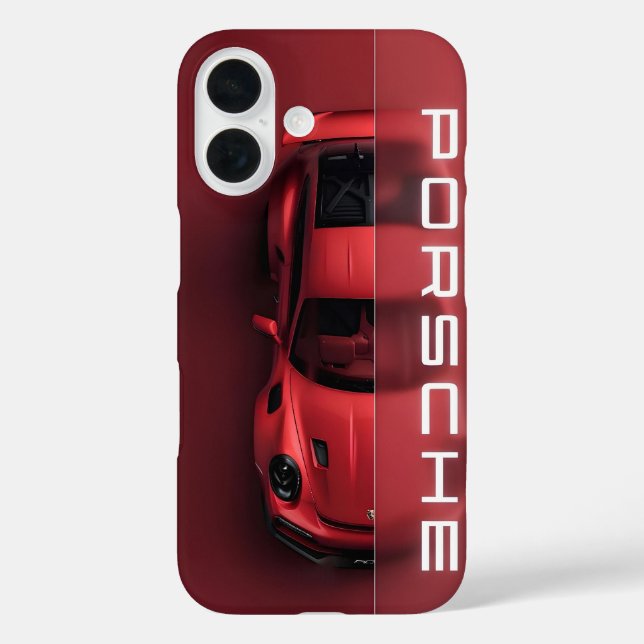 Coque iphone de luxe inspirée de Porsche - Sleek,  (Verso)